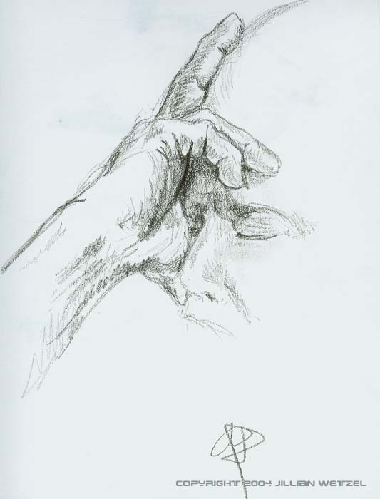 John asleep in art class