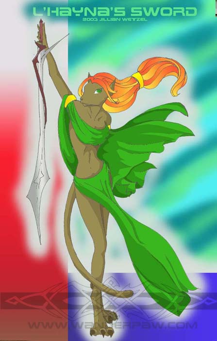 Cat Anthro with sword