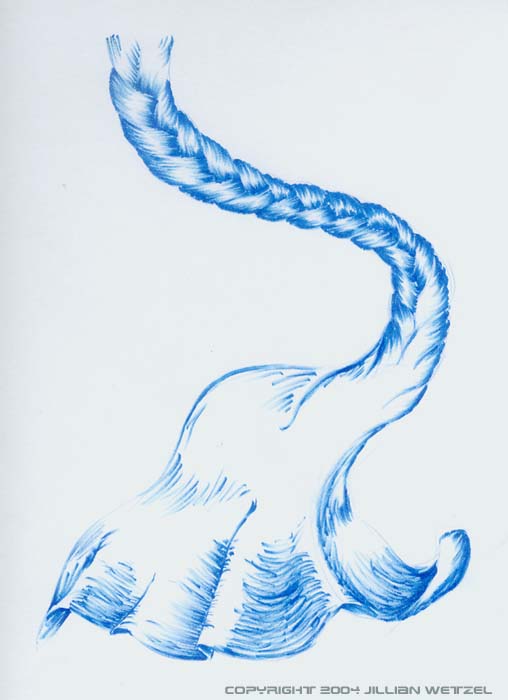 braid becoming cloth