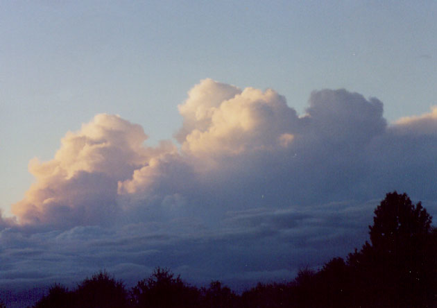 clouds at sunset
